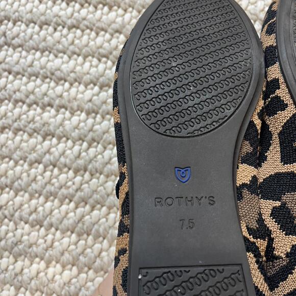 Rothy's The Square Mary Jane in Jungle Cat - Picture 5 of 5